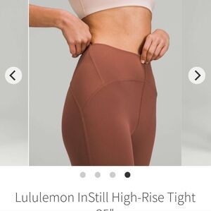 NWOT LULULEMON InStill High-Rise tight size 6